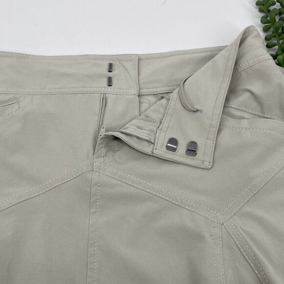 Athleta All Terrain Active Lightweight Pleated Skirt Grey Pockets Size 6‎ - Picture 3 of 10